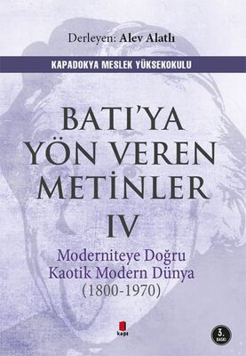 Batı’ya Yön Veren Metinler 4 - 1