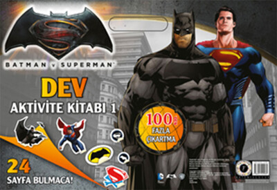 Batman ve Superman Dev Aktivite Kitabı 1 - Artemis Yayınları