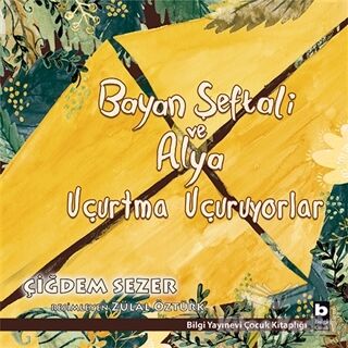 Bayan Şeftali ve Alya Uçurtma Uçuruyorlar - 1