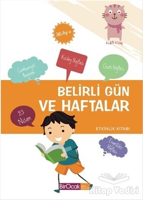 Belirli Gün ve Haftalar Etkinlik Kitabı (36 Ay) - Bir Ocak Yayınları