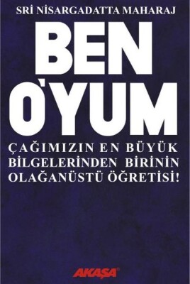 Ben O'yum - Akaşa Yayınları