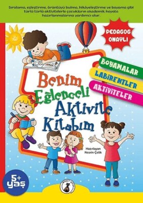 Benim Eğlenceli Aktivite Kitabım - Misket Kitap