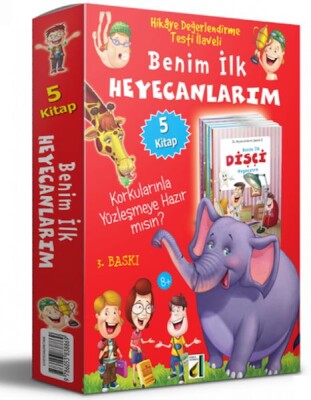 Benim İlk Heyecanlarım Serisi (5 Kitap Takım) - Damla Yayınevi