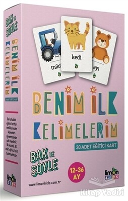 Benim İlk Kelimelerim - limonKIDS