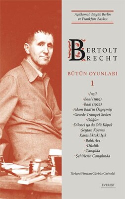Bertolt Brecht Bütün Oyunları 1 - Alfa Yayınları