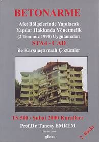 Betonarme - Afet Bölgelerinde Yapılacak Yapılan .hakkında Yönetmelik - 1