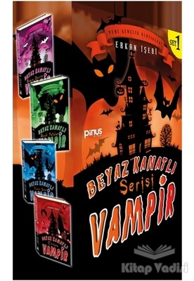 Beyaz Kanatlı Vampir Seti - 1 (4 Kitap Takım) - Pinus Kitap