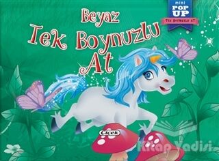 Beyaz Tek Boynuzlu At - 1