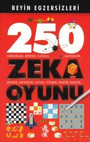Beyin Egzersizleri 250 Zeka Oyunu (Kırmızı) - Venedik Yayınları