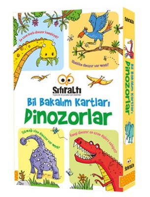 Bil Bakalım Kartları - Dinozorlar - Sıfıraltı