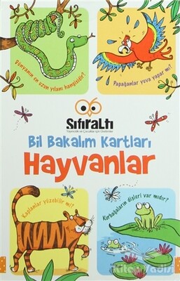 Bil Bakalım Kartları : Hayvanlar (Kutulu) - Sıfıraltı