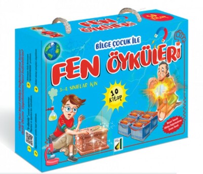 Bilge Çocuk İle Fen Öyküleri (10 Kitap Takım) - Damla Yayınevi