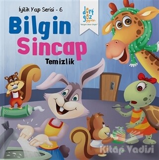 Bilgin Sincap - Temizlik - Dörtgöz Yayınları