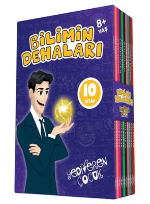 Bilimin Dehaları Set (10 Kitap Takım) - Yediveren Çocuk