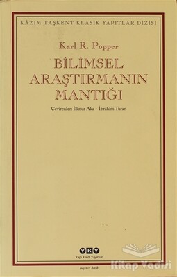 Bilimsel Araştırmanın Mantığı - Yapı Kredi Yayınları