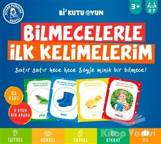 Bilmecelerle İlk Kelimelerim - Bi Kutu Oyun