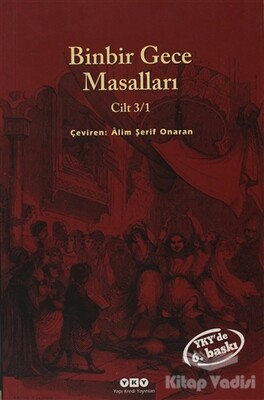 Binbir Gece Masalları Cilt 3/1 - Yapı Kredi Yayınları