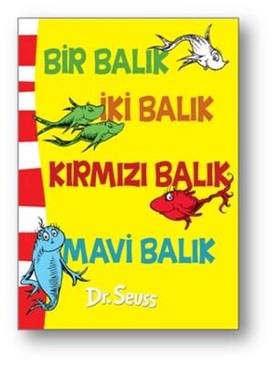 Bir Balık İki Balık Kırmızı Balık Mavi Balık - Epsilon Yayınları