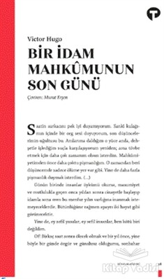 Bir İdam Mahkumunun Son Günü - Turkuvaz Kitap