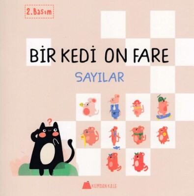 Bir Kedi On Fare - Sayılar - Kumdan Kale