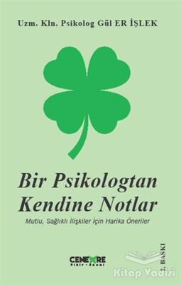 Bir Psikologtan Kendine Notlar - Cenevre Fikir Sanat