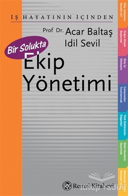 Bir Solukta Ekip Yönetimi - Remzi Kitabevi