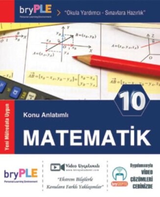 Birey PLE 10. Sınıf Matematik Konu Anlatımlı (Yeni) - Birey Eğitim Yayınları