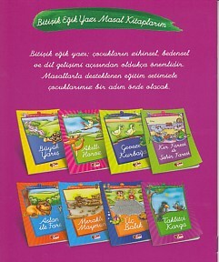 Bitişik Eğik Yazı Masal Kitaplarım (8 Kitap) - Çilek Yayınları