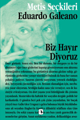 Biz Hayır Diyoruz - Metis Yayınları