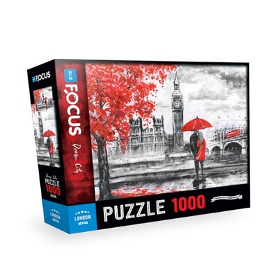 Blue Focus 1000 Parça Puzzle London - Blue Focus