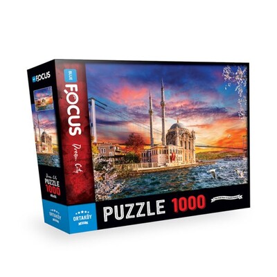 Blue Focus 1000 Parça Puzzle Ortaköy - Blue Focus