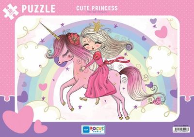 Blue Focus Cute Princess (Sevimli Prenses) - Puzzle 30 Parça - 1