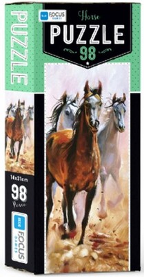 Blue Focus Horse - Puzzle 98 Parça - Blue Focus