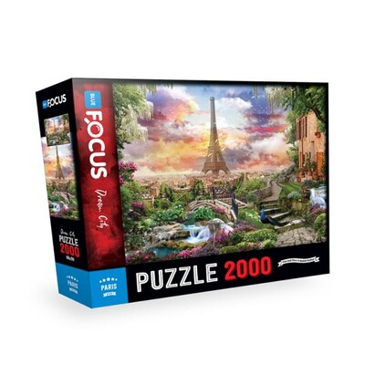 Blue Focus Paris - Puzzle 2000 Parça - Blue Focus