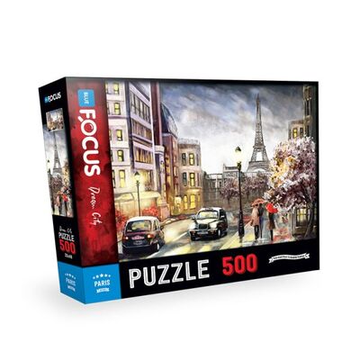 Blue Focus Paris - Puzzle 500 Parça - 1