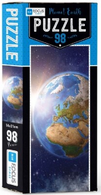 Blue Focus Planet Earth - Puzzle 98 Parça - Blue Focus