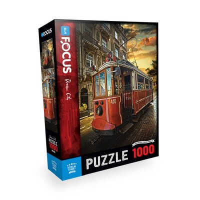 Blue Focus Puzzle İstiklal Caddesi 1000 Parça - Blue Focus