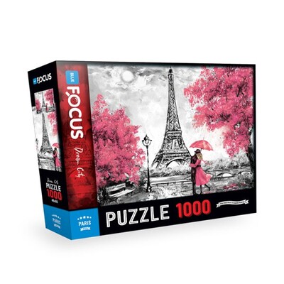 Blue Focus Puzzle Paris 1000 Parça - Blue Focus