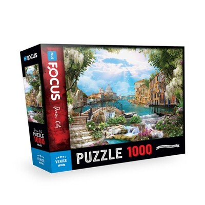 Blue Focus Puzzle Venedik 1000 Parça - Blue Focus