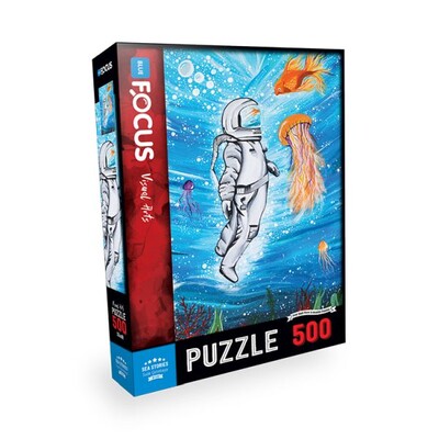 Blue Focus Sea Stories (Deniz Öyküleri) - Puzzle 500 Parça - Blue Focus