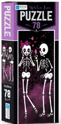 Blue Focus Skeleton Love - Puzzle 78 Parça - Blue Focus