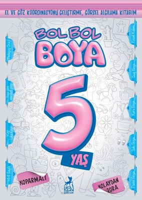 Bol Bol Boya 5 Yaş - Ren Kitap