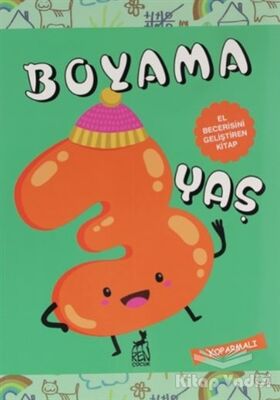 Boyama 3 Yaş (El Becerisini Geliştiren Kitap) - 1