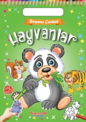 Boyama Çantam - Hayvanlar - Yumurcak Yayınları