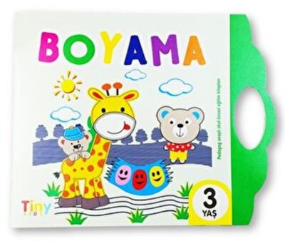 Boyama Kitabı - 3 Yaş - Tiny Kids