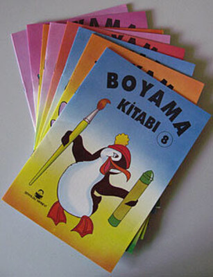 Boyama Kitabı (8 Kitap Takım) - Şenyıldız Yayınevi