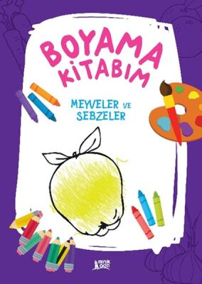 Boyama Kitabım - Meyveler ve Sebzeler - 1