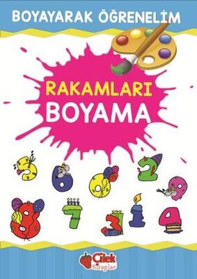 Boyayarak Öğrenelim - Rakamları Boyama - 1