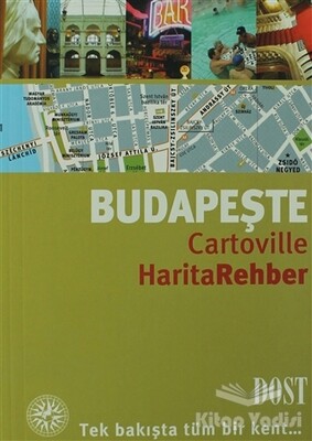 Budapeşte Cartoville Harita Rehber - Dost Kitabevi Yayınları