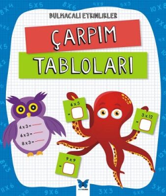 Bulmacalı Etkinlikler - Çarpım Tabloları - 1